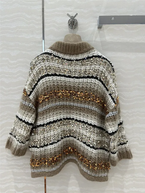 BC cashmere crochet sweater